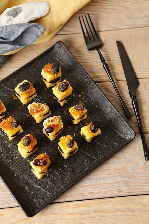 Wilmax Square Plate Set 3-teilig 21.5 x 21.5 cm Porzellan WL-661106/A3