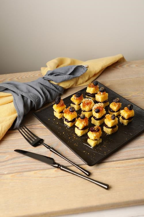 Wilmax Square Plate Set 3-teilig 21.5 x 21.5 cm Porzellan WL-661106/A3