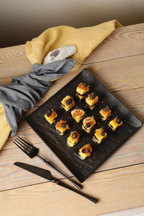 Wilmax Square Plate Set 3-teilig 21.5 x 21.5 cm Porzellan WL-661106/A3