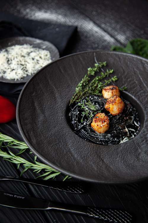 Wilmax Tiefer Teller SlateStone Porzellan 27 cm 250 ml WL-661116/A