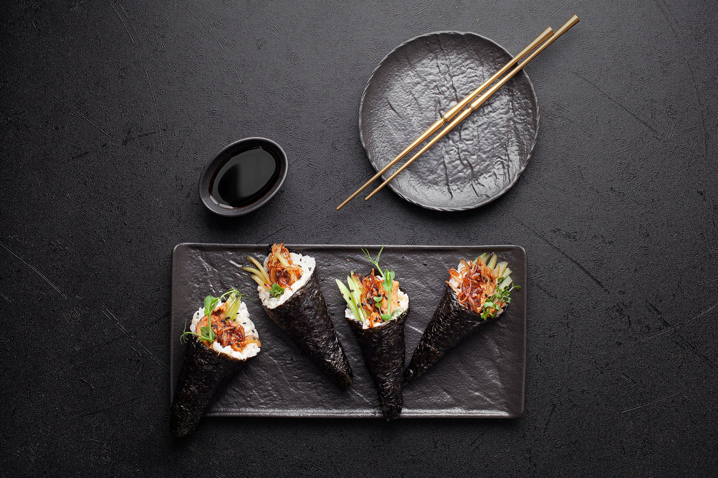 Wilmax Schale Rechteckig, 15 x 8 cm SlateStone Kollektion WL-661101/A