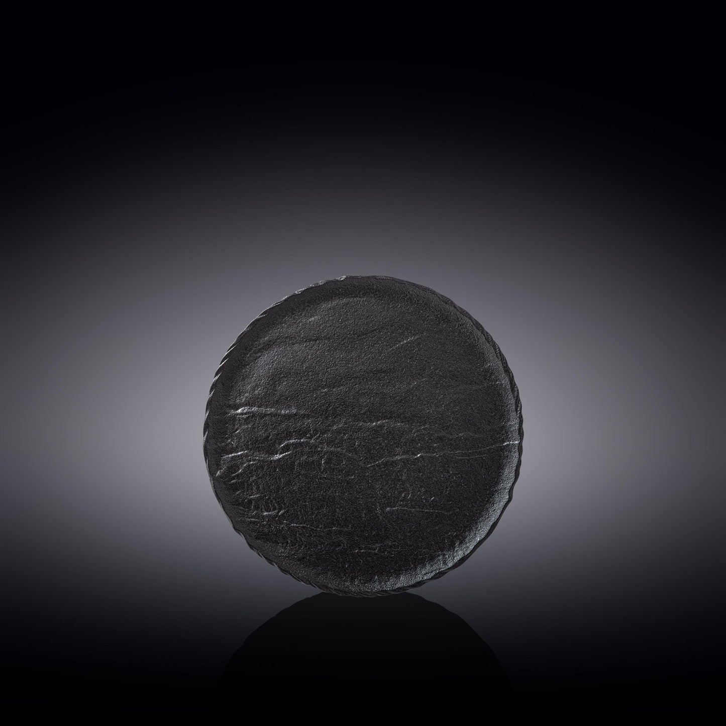 Wilmax Rond bord 15.5 cm 6-delige set SlateStone Zwart