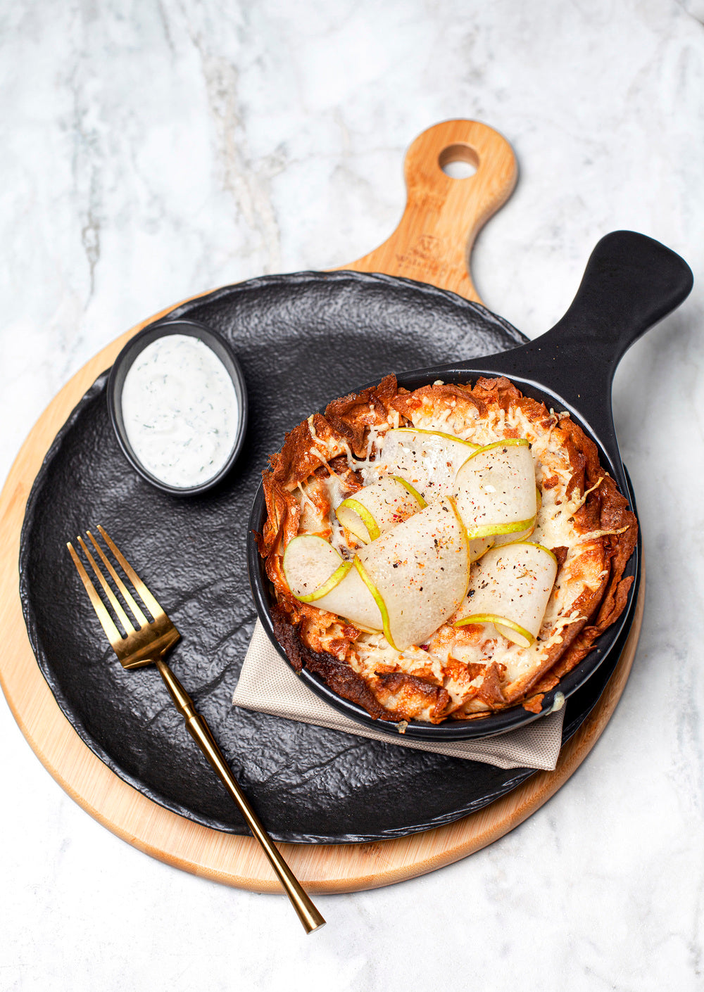 Wilmax Runder Teller SlateStone Kollektion 25 cm WL-661126/A2