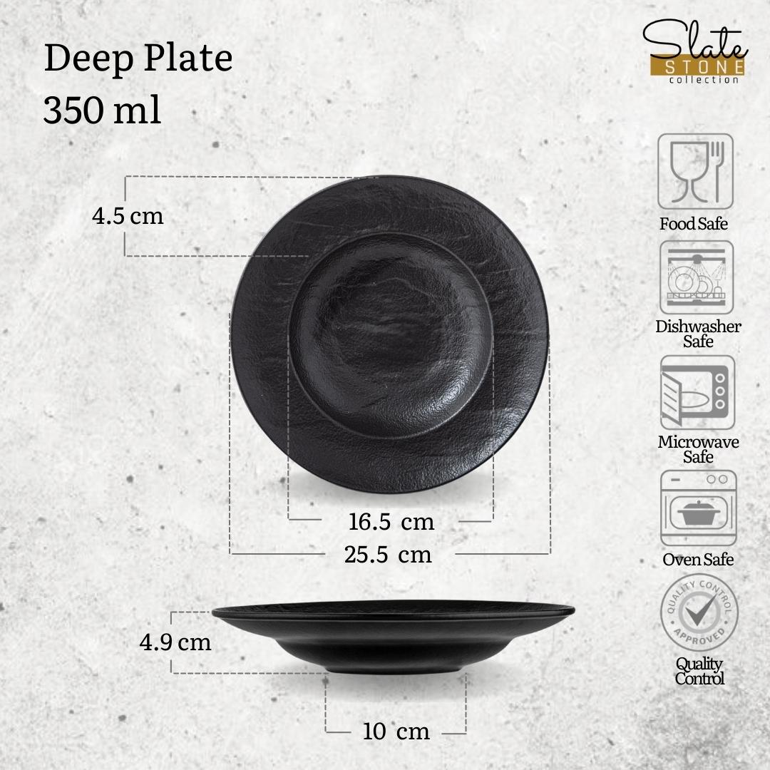 Wilmax England Diep bord 25,5 cm, 350 ml – WL-661130/A