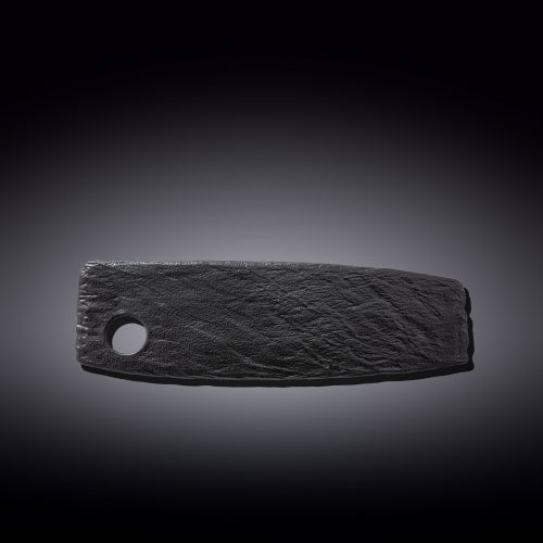 Wilmax SlateStone Serveerplank Zwart Porselein 32.5x10 cm