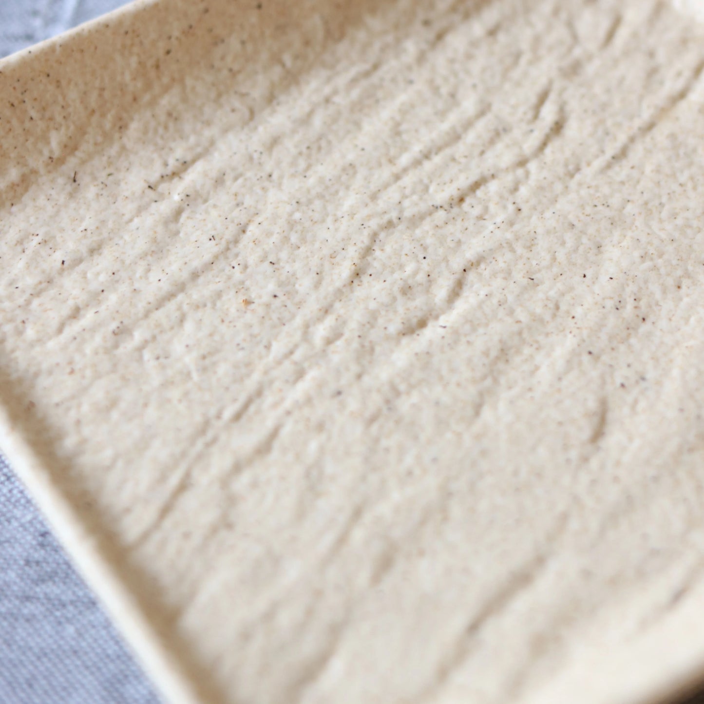 Wilmax SANDSTONE Quadrat Teller 21,5 cm Beige WL-661306/A