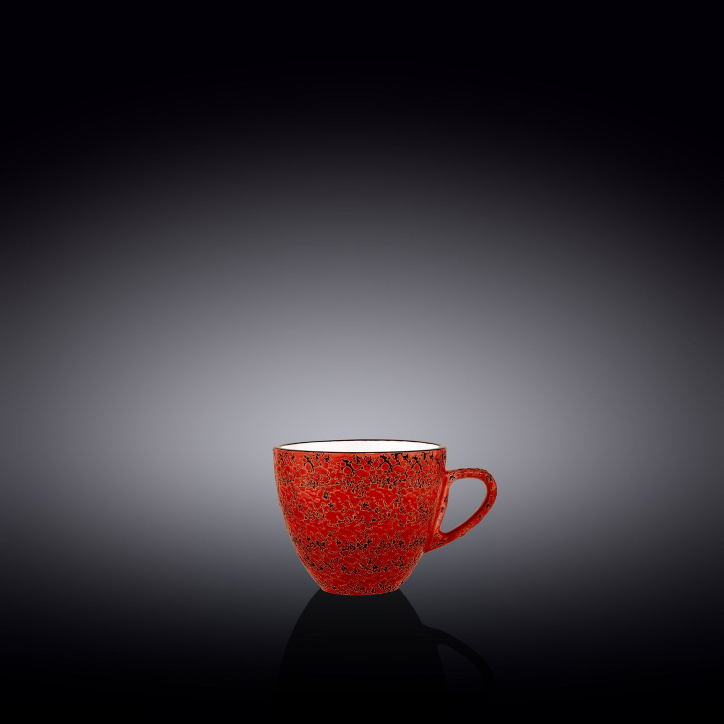 Wilmax Kopje 75 ml Rood Porselein WL-667233/A