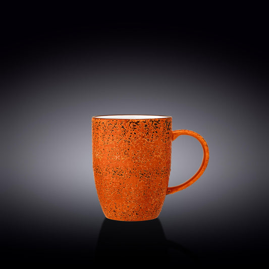 Wilmax England Beker 460 ml Oranje Porselein