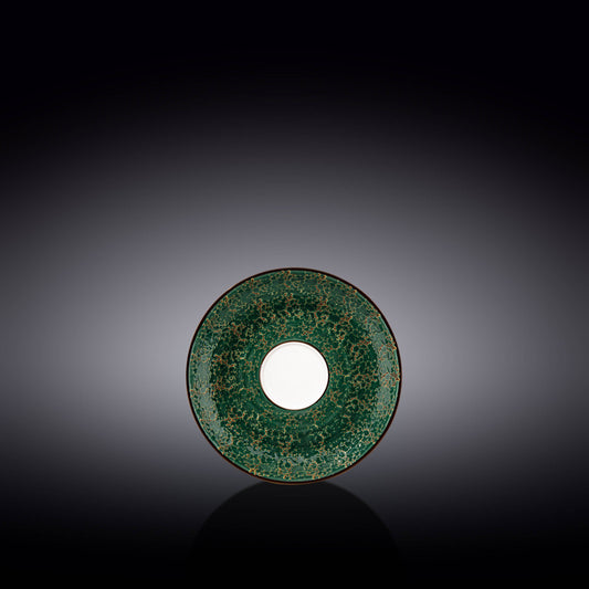 Wilmax Dish 11 cm Green Porcelain WL-667533/B