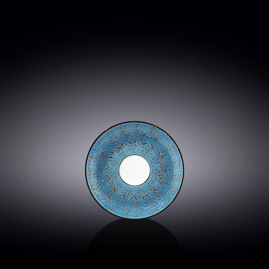 Wilmax Splash Untertasse, 11 cm Durchmesser, Blau – WL-667633/B