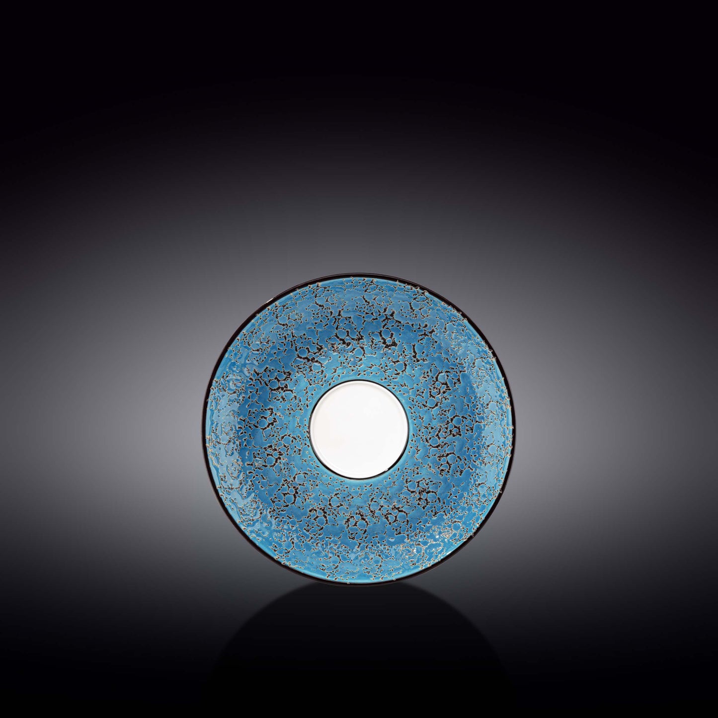 Wilmax Splash Untertasse, 15 cm Durchmesser, blau – WL-667636/B