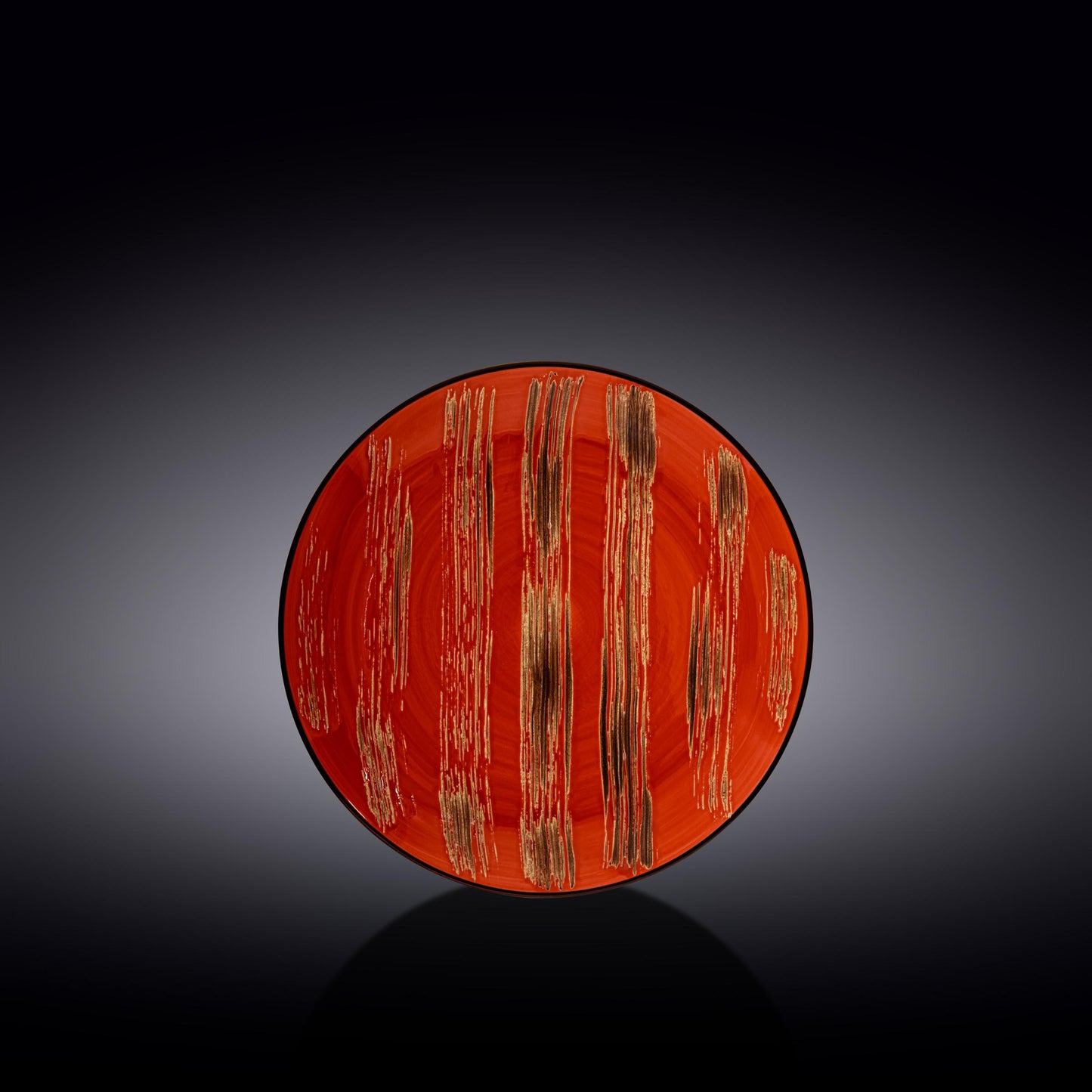 Wilmax England Plate 18 cm Red Porcelain WL-668211/A