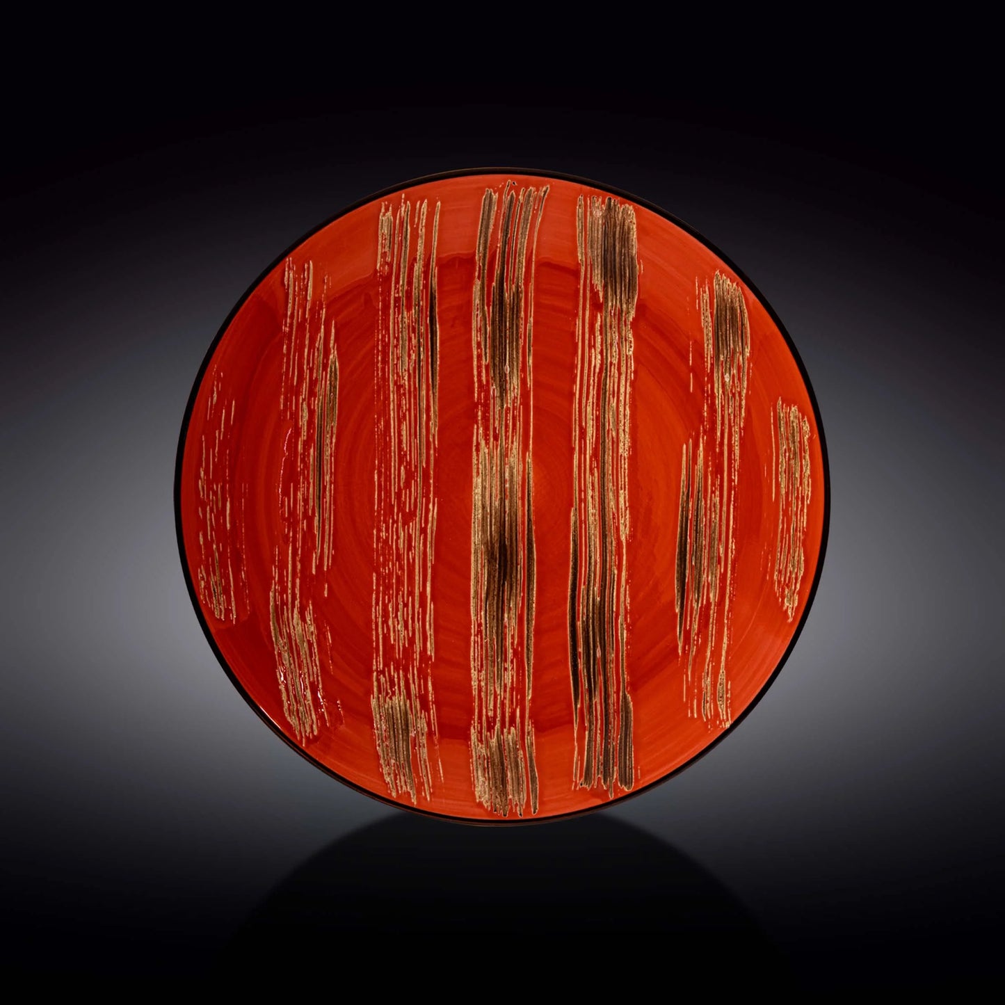 Wilmax England Plate 28 cm Red Porcelain WL-668216/A