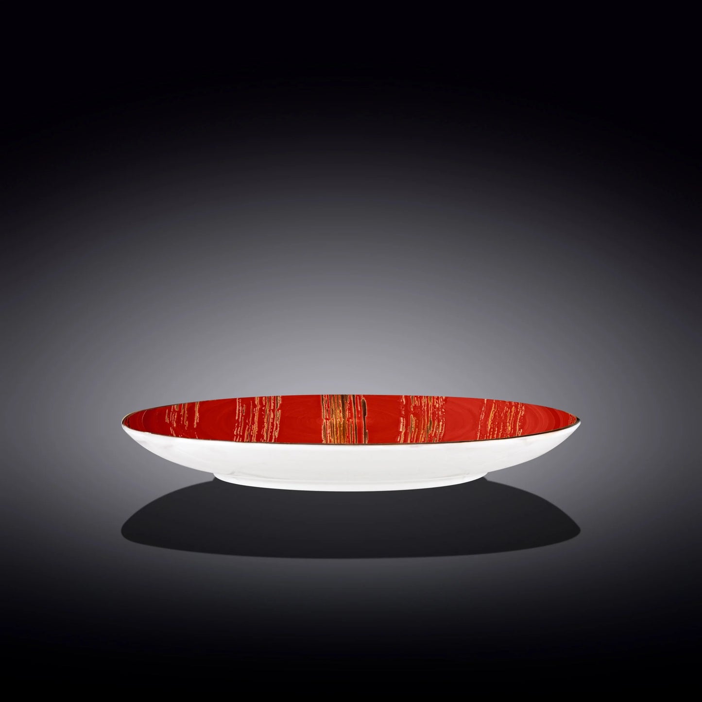 Wilmax England Plate 28 cm Red Porcelain WL-668216/A