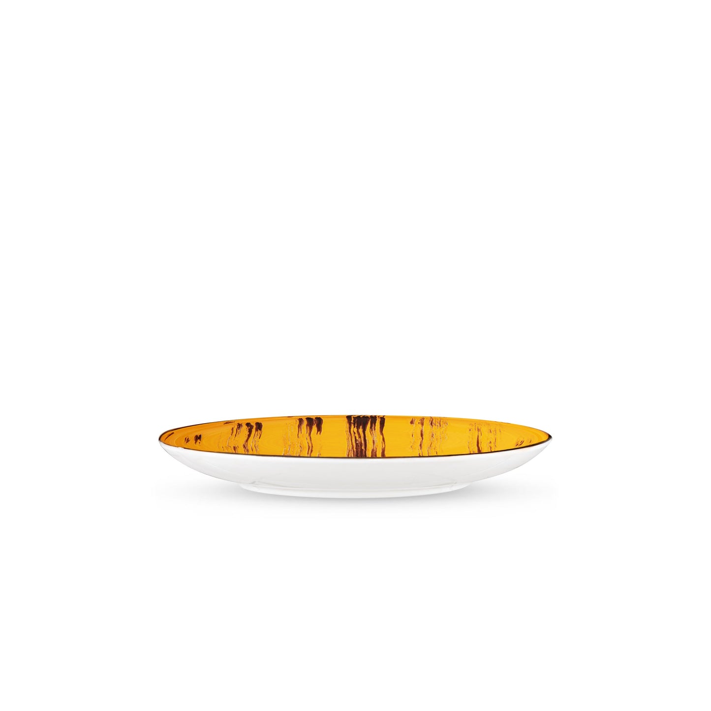 Wilmax England Bord 23 cm Geel Porselein set van 3 WL-668413/A3