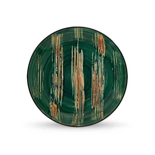 Wilmax England Bord 28 cm Groen Porselein WL-668516/A2