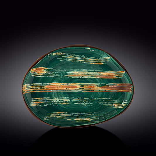 Wilmax Schale in Steinform 33 x 24,5 cm Porzellan WL-668542/A