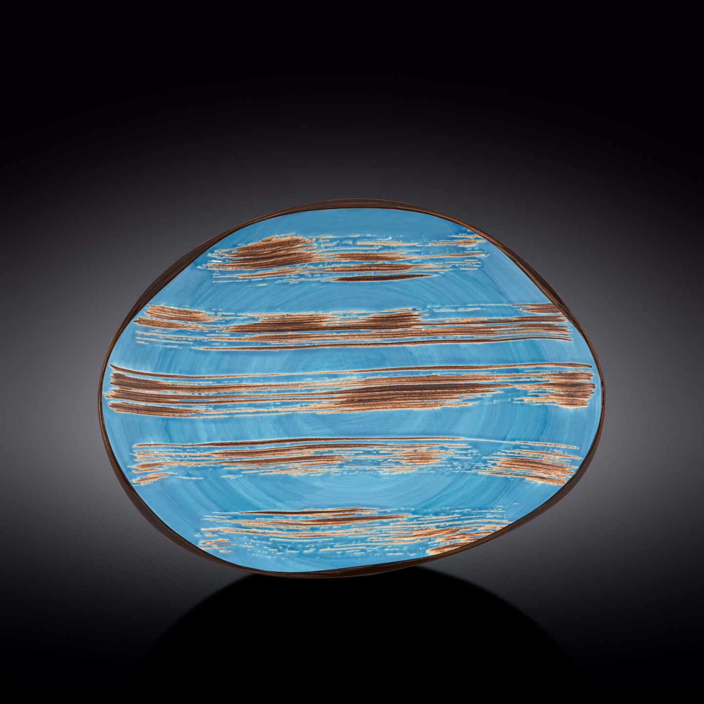 Wilmax England Serveerplank Porselein Blauw WL-668642/A