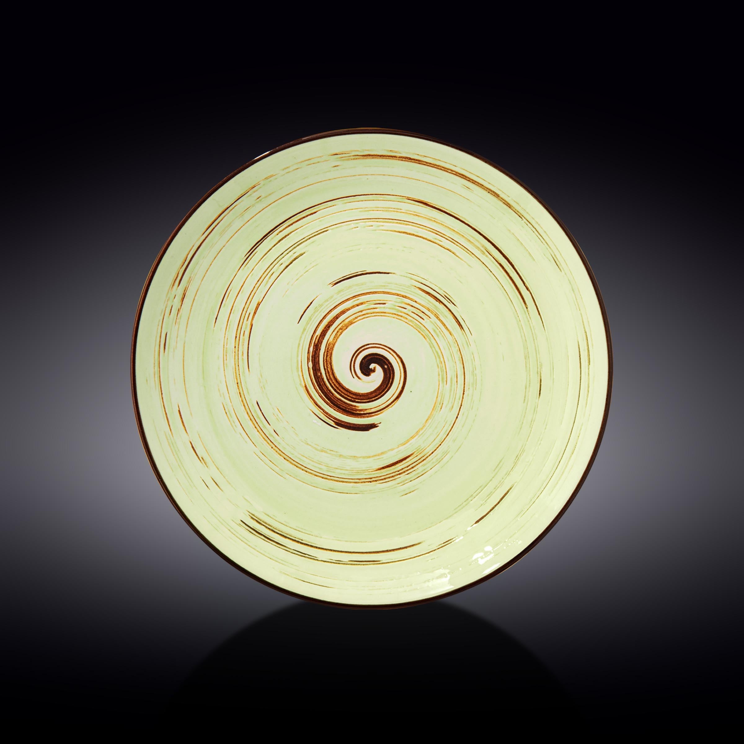 Wilmax Dinner Plate SPIRAL PISTACHIO 28 cm WL-669116/A
