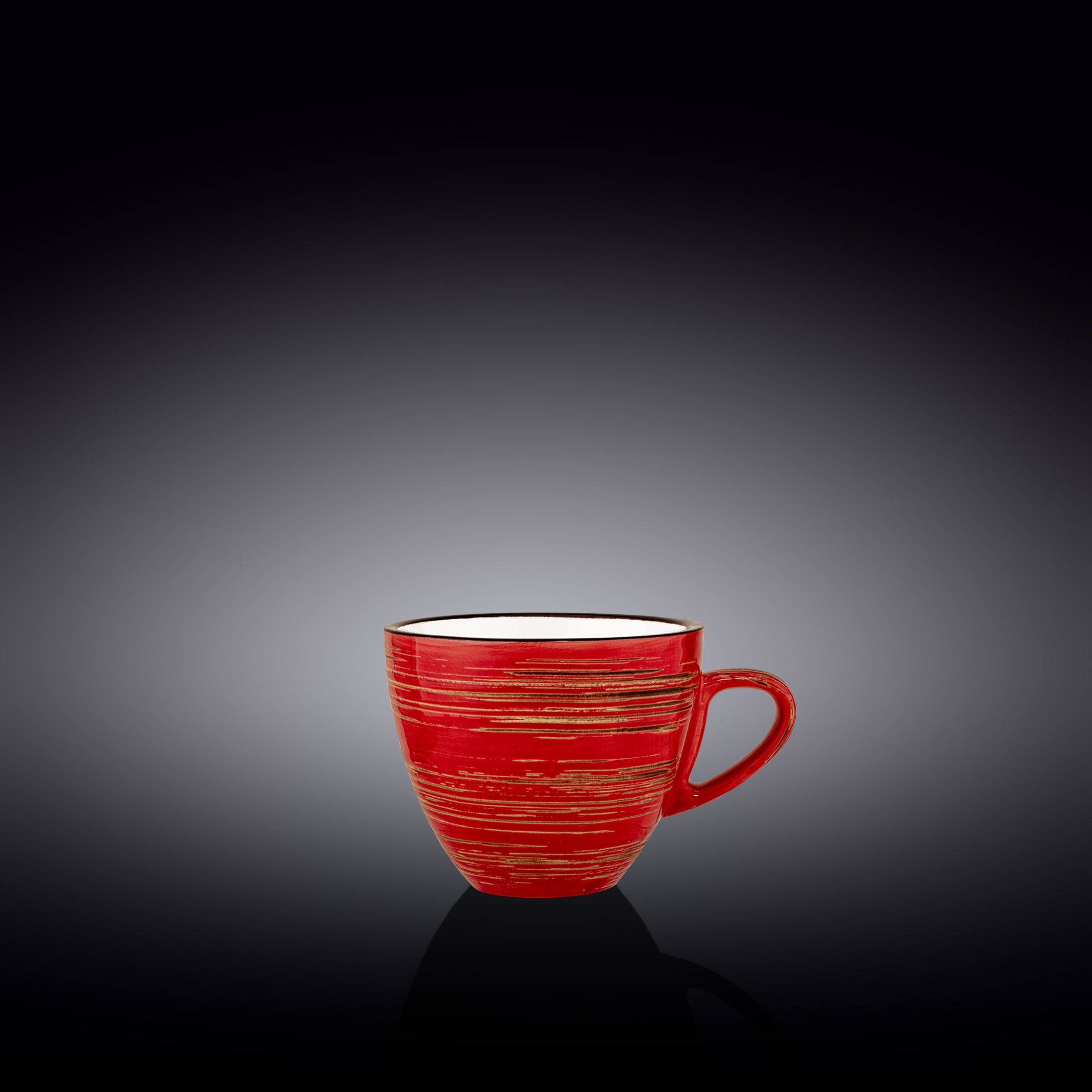 Wilmax England Rood Porseleinen Kopje 190ml
