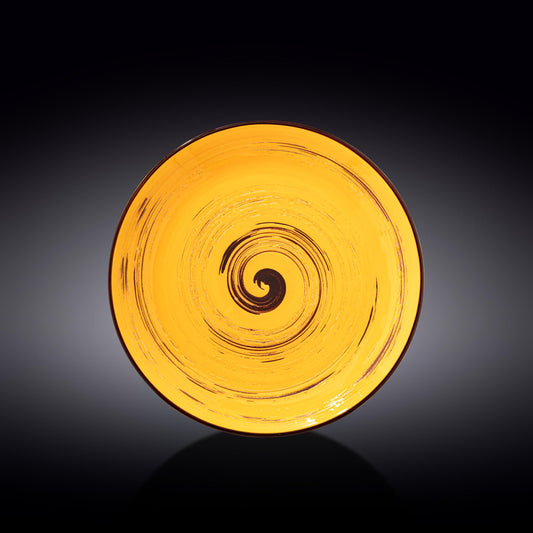 Wilmax Plate 25.5 cm Yellow Porcelain WL-669414/A