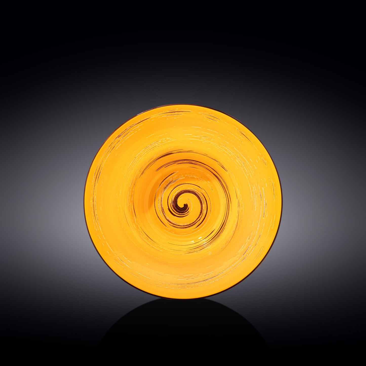 Wilmax Deep Plate Yellow Porcelain 22.5 cm 2 pc. WL-669423/A2