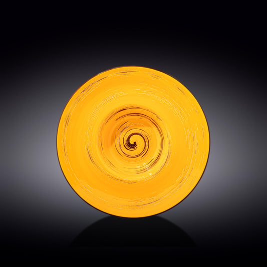 Wilmax Deep Plate 24 cm 200 ml Yellow Porcelain WL-669425/A