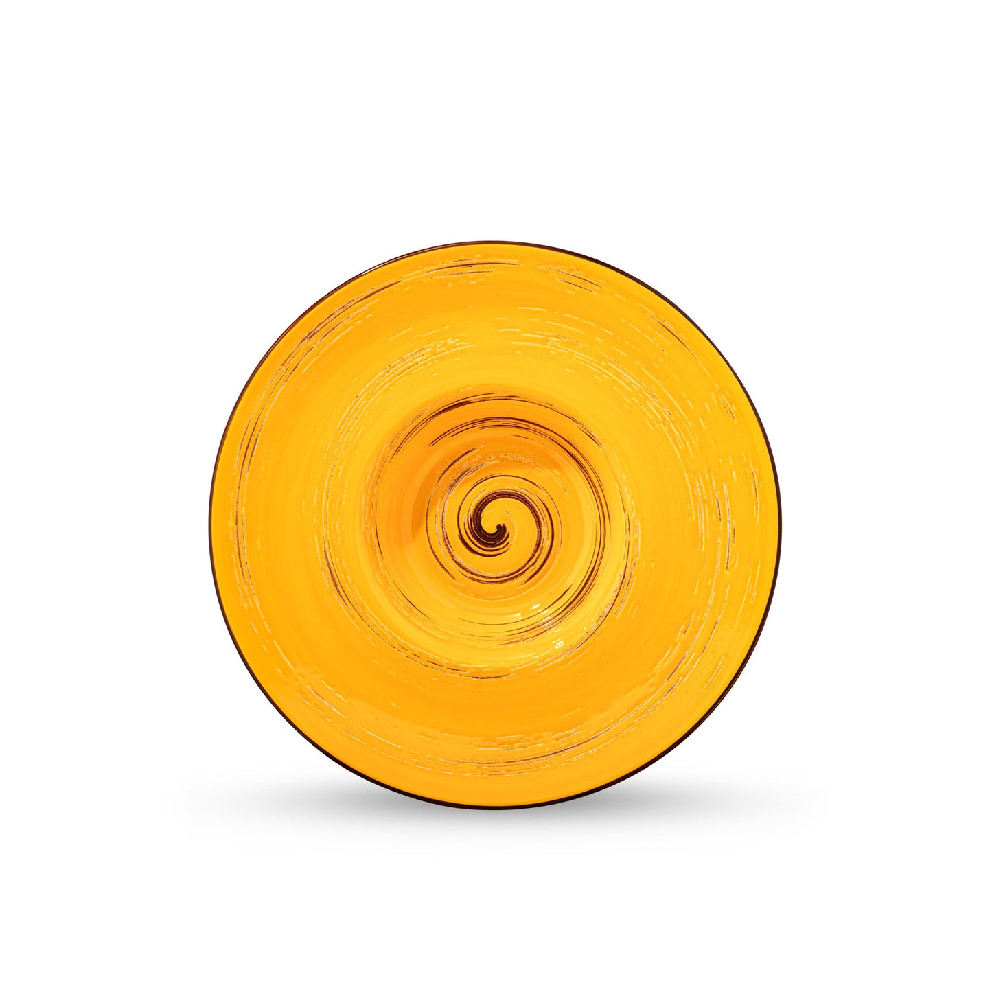 Wilmax England Deep Plate 24 cm Yellow Porcelain Set of 2