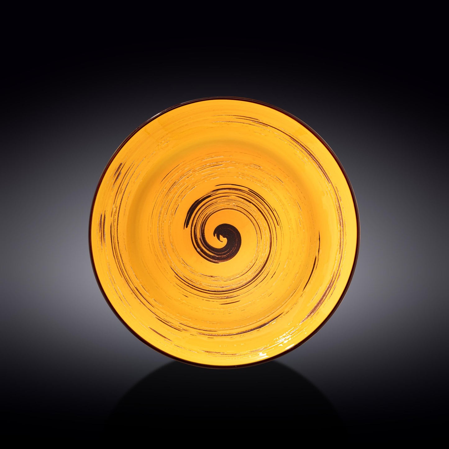 Wilmax Deep plate 25.5 cm Yellow Porcelain Duo WL-669427/A2