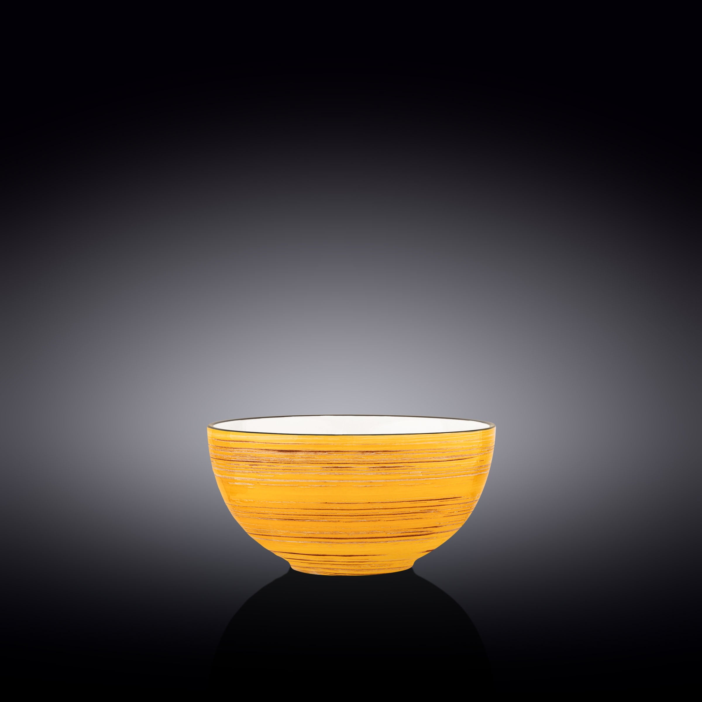 Wilmax Porzellan Salatschale, 14 cm, 600 ml, stilvolles Design | WL-669430/A