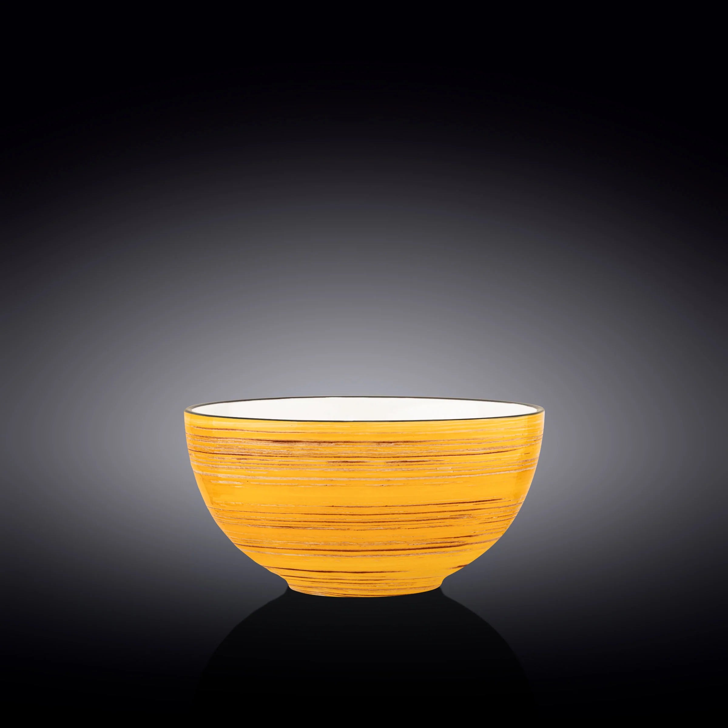 Wilmax Porzellan Schüssel Gelb 19 cm 1700 ml – WL-669432/A