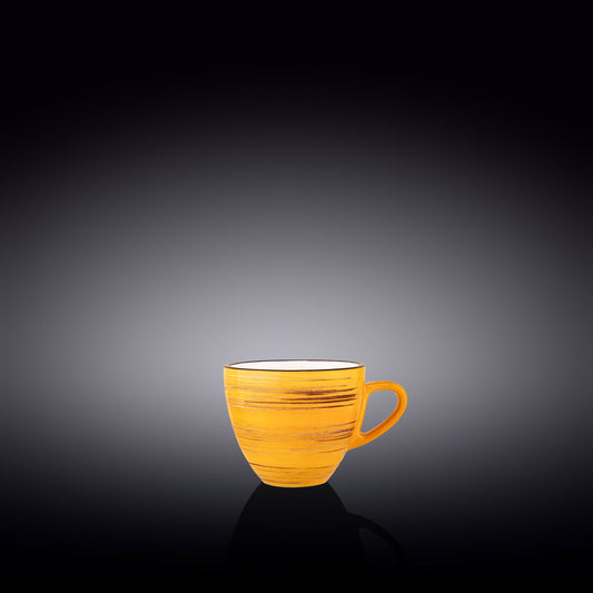 Wilmax Espresso Cup 75 ml Yellow Porcelain WL-669433/A
