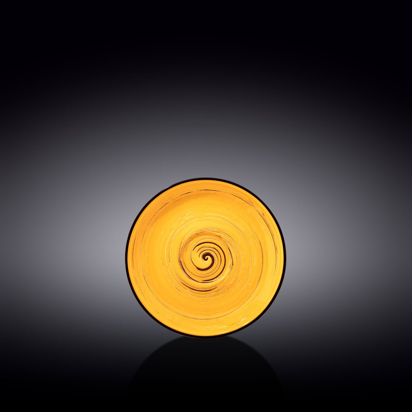 Wilmax Saucer 12 cm Yellow Porcelain WL-669434/B
