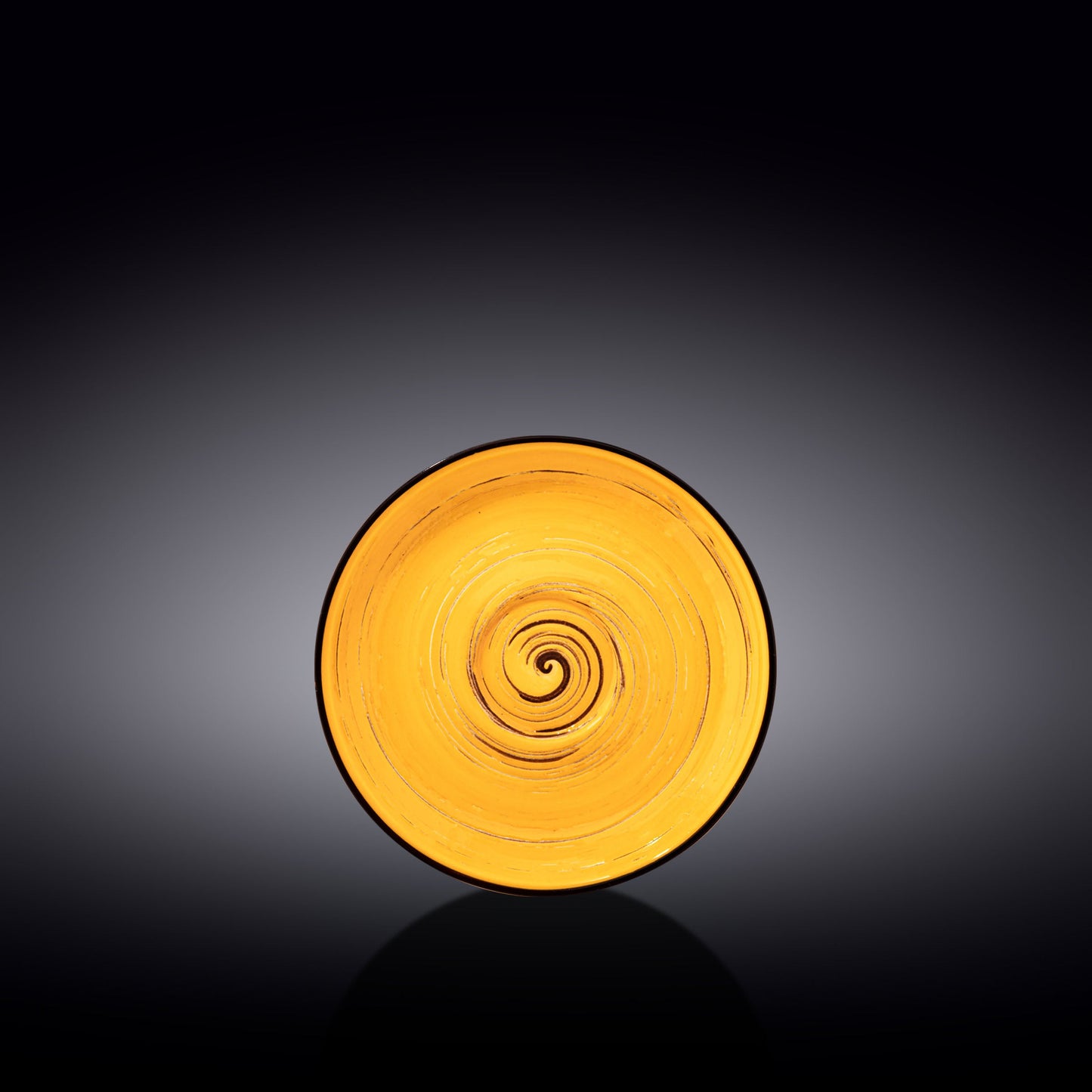 Wilmax England Dish 14 cm Yellow Porcelain WL-669435/B
