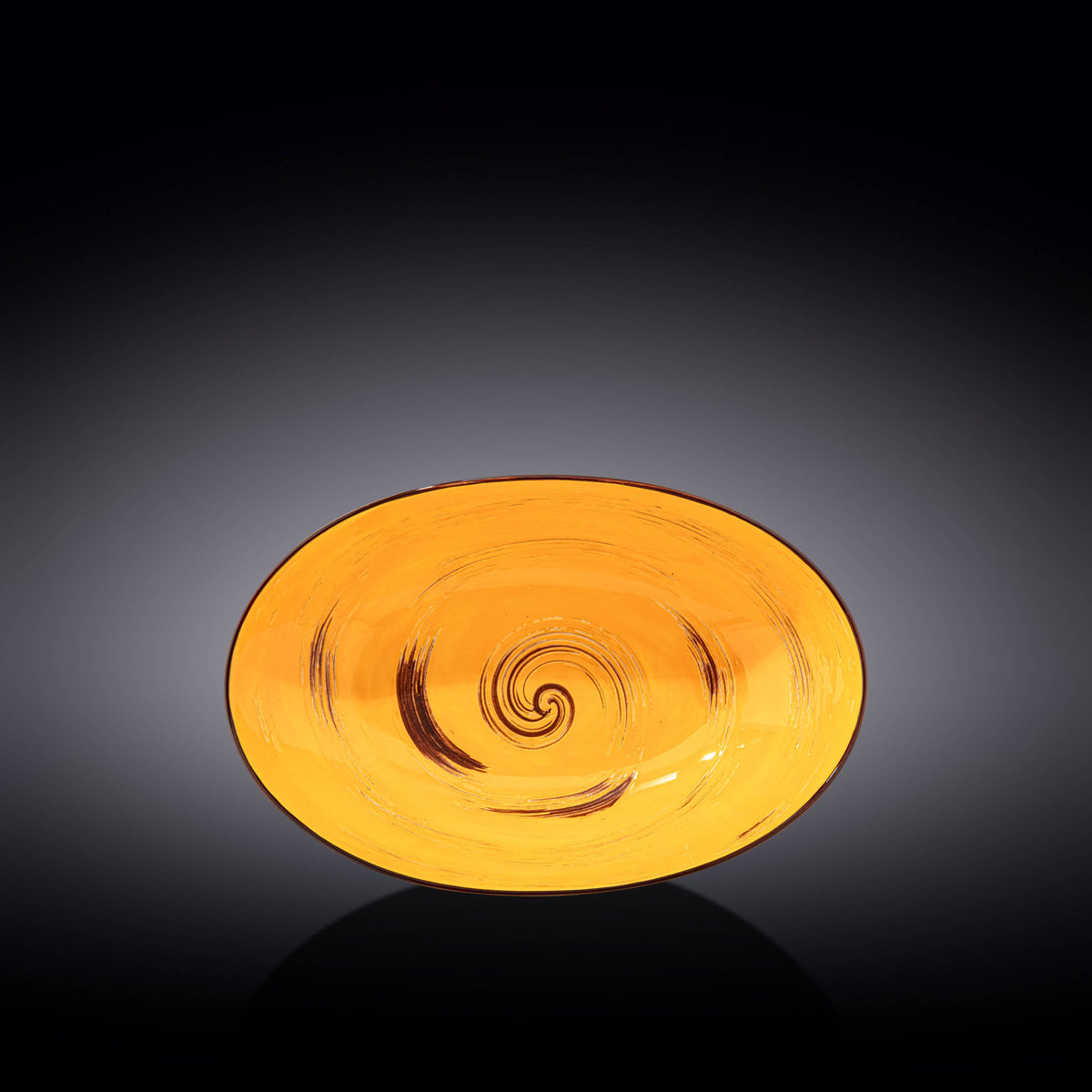 Wilmax Ovale Schaal 25 x 16,5 x 6 cm Porselein