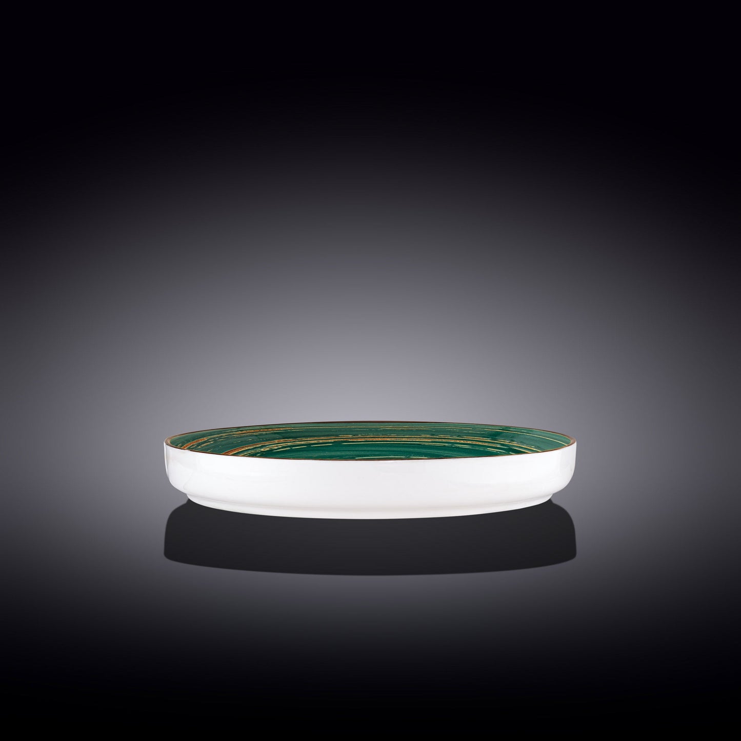 Wilmax Porzellan Teller 23 cm Rund Grün WL-669519/A2