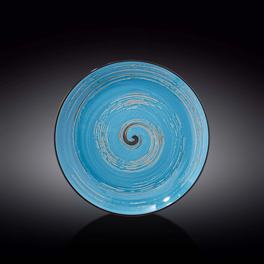 Wilmax Bord 25,5 cm Blauw Porselein WL-669614/A