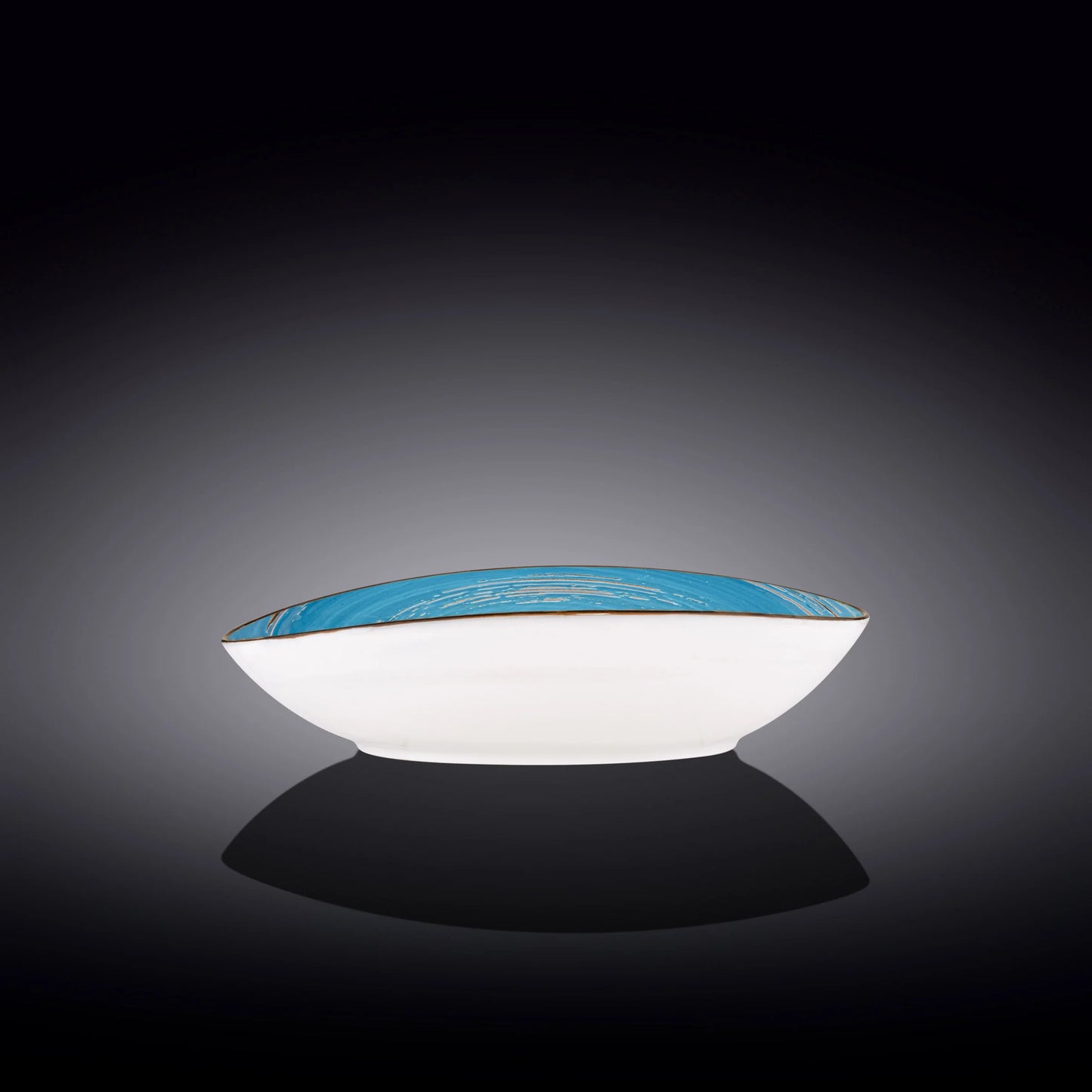 Wilmax Oval Dish 25 cm Blue Porcelain WL-669640/A