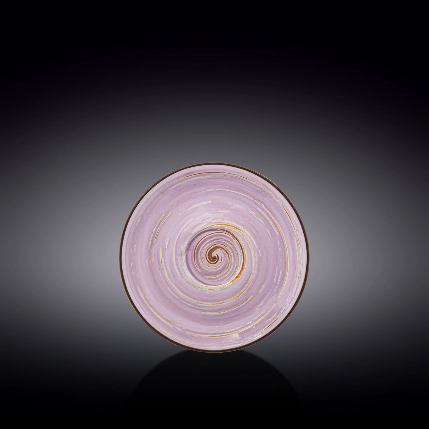 Wilmax Porzellan Untertasse, 15 cm, Spiral Lavender Kollektion, WL-669736/B
