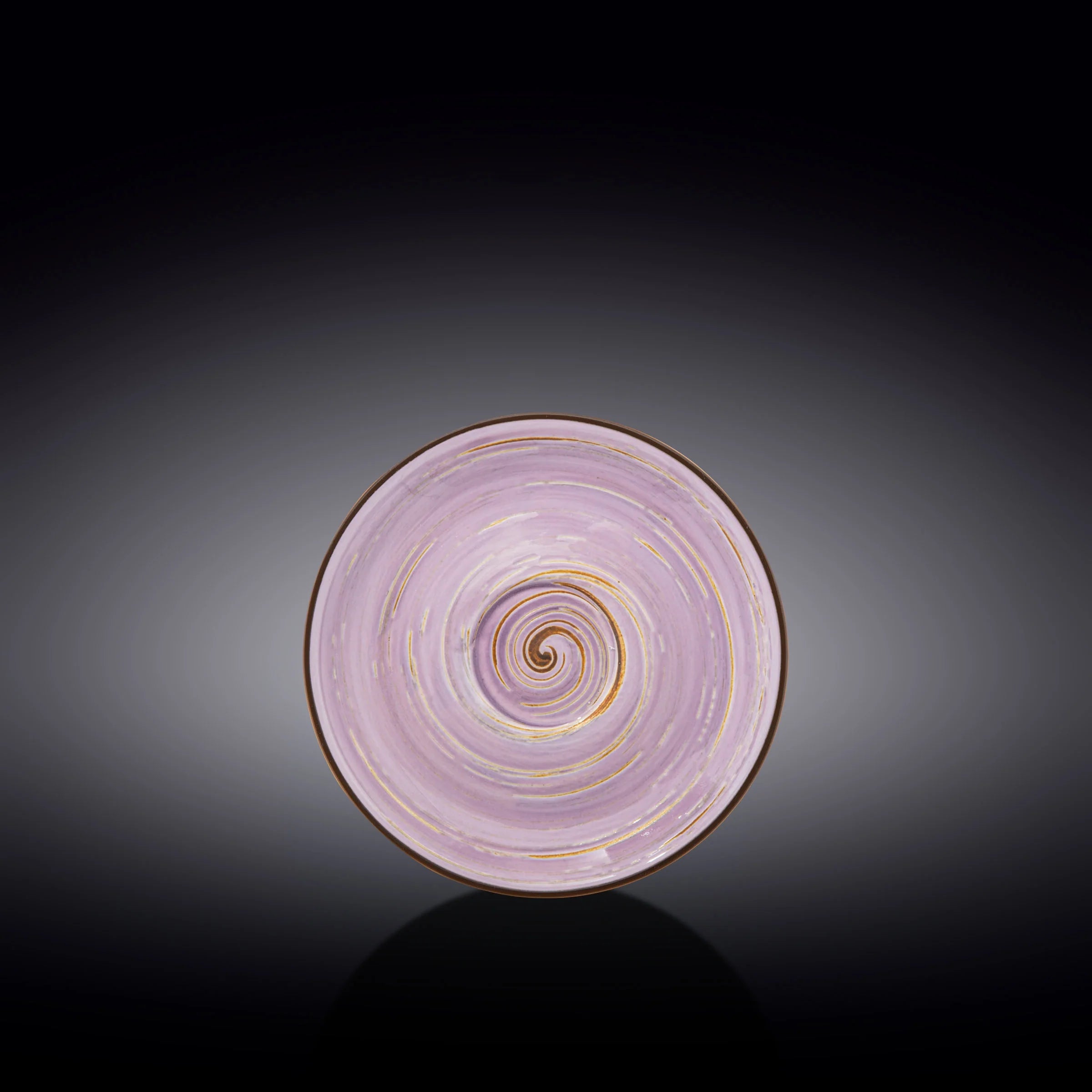 Wilmax Porzellan Untertasse, 15 cm, Spiral Lavender Kollektion, WL-669736/B