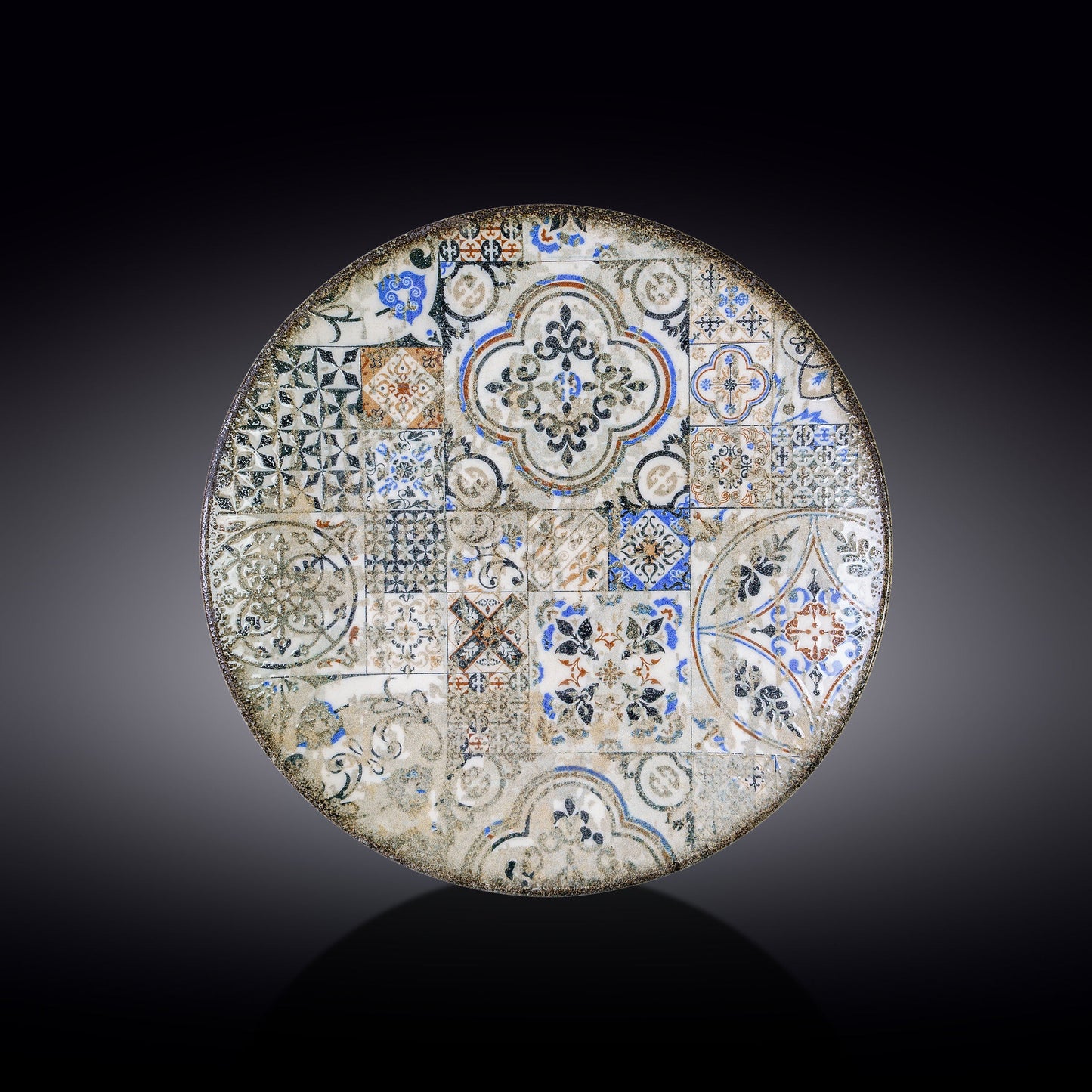Wilmax Coupe Plate 27 cm Mosaic 2x WL-671306/A2