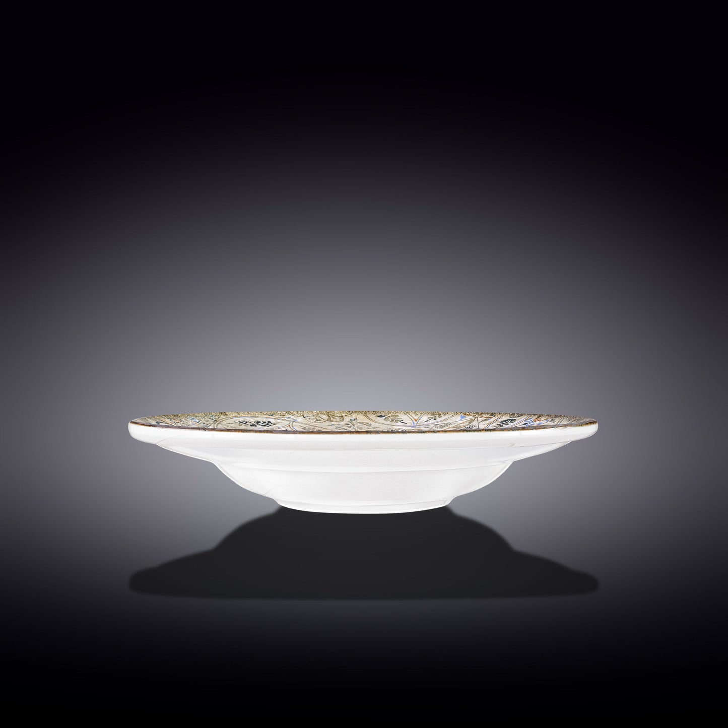 Wilmax England Tiefer Teller mit Rand, 27 cm, 400 ml, Porzellan, WL-671325/A