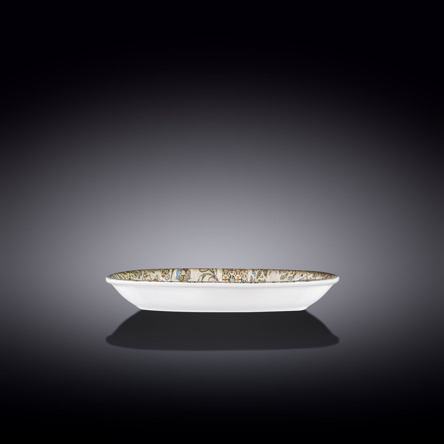 Wilmax Ovales Serviergeschirr "Vintage Mosaic", 20 x 11 cm Porzellan WL-671342/A