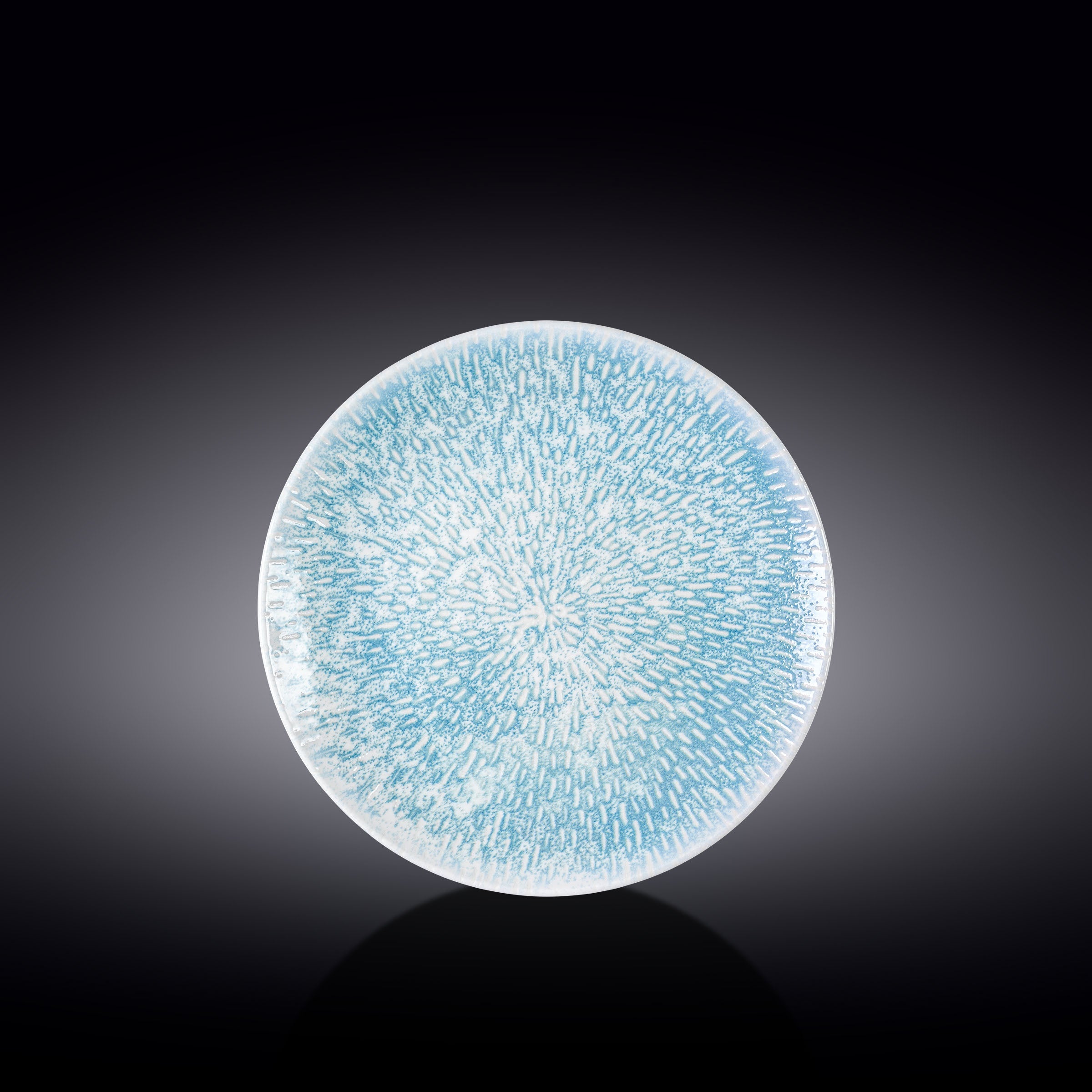 Wilmax Flacher Coupe-Teller,2er Set, 21 cm, Coral Blue – WL-671603/A2