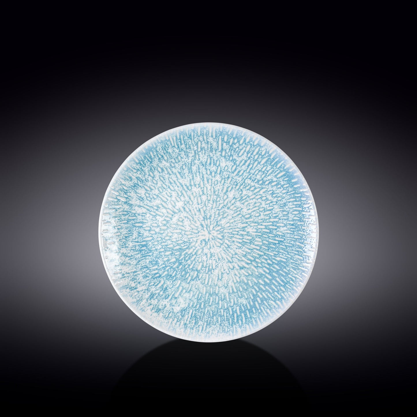 Wilmax Flacher Coupe-Teller,2er Set, 21 cm, Coral Blue – WL-671603/A2