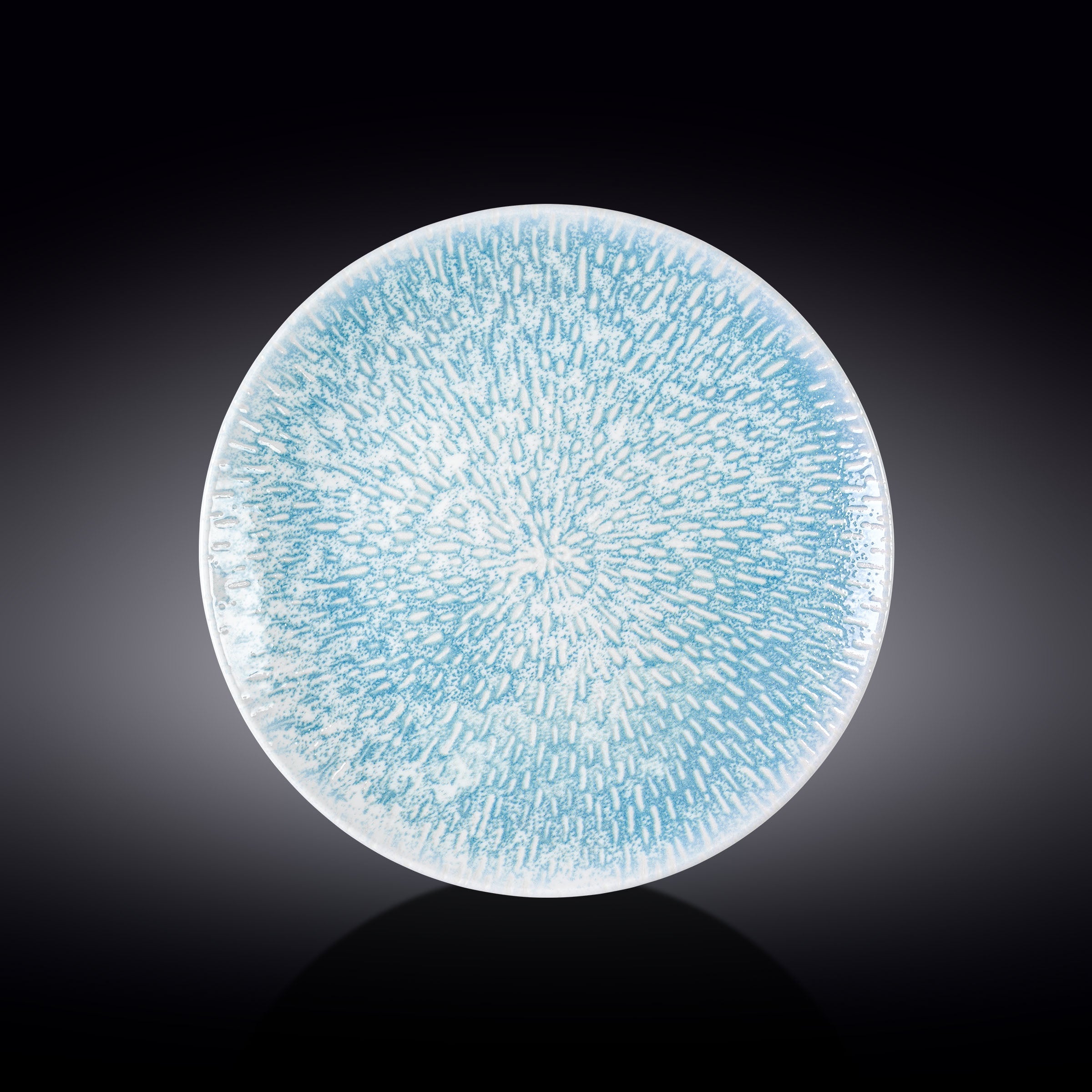 Wilmax Flacher Coupe-Teller, 27 cm, Coral Blue – WL-671606/A