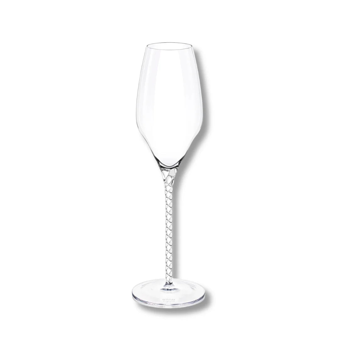 Wilmax England Champagnefluit Kristalglas 300ml 2-delig