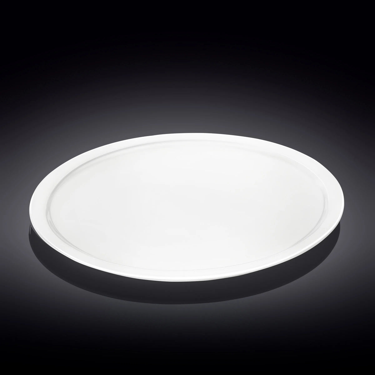 Wilmax England Pizzabord 35.5 cm Porselein Wit