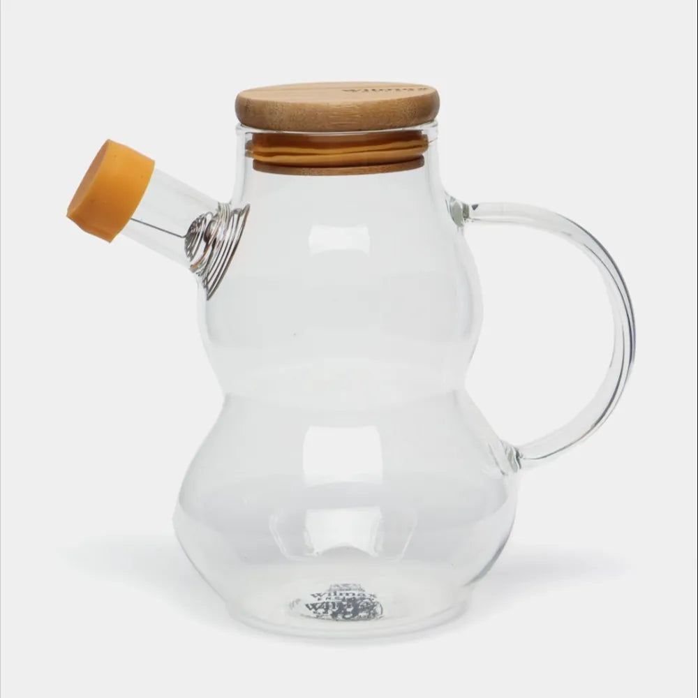 Wilmax Oliefles 450 ml met schenktuit en filter