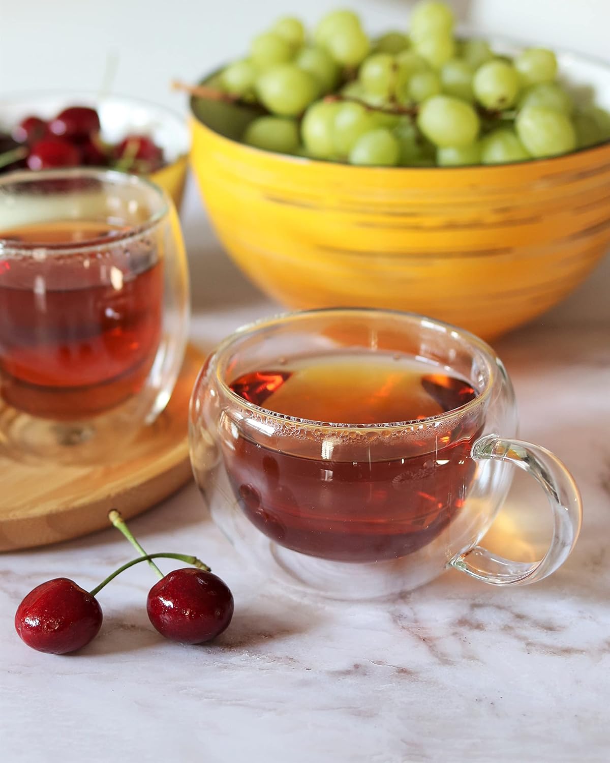 Wilmax Doppelwandige Tasse, 400 ml, 4er Set, WL-888748/A4